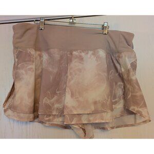 CALIA Kick It Up Performance Shorts - Beige/Tan 1X NWT